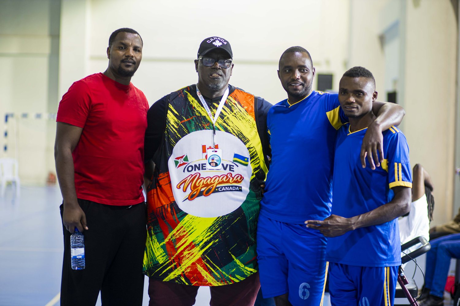 Tyson Dream aux côtés des athlètes du Heroes Cup
